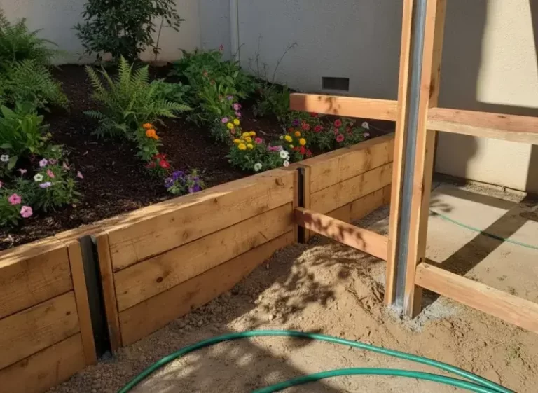 Hidden Steel Posts-strongholdfencing